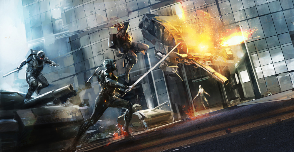 Metal Gear Rising: Revengeance Preview - Metal Gear Rising: Revengeance  Concept Art Sheds Light On New Characters - Game Informer