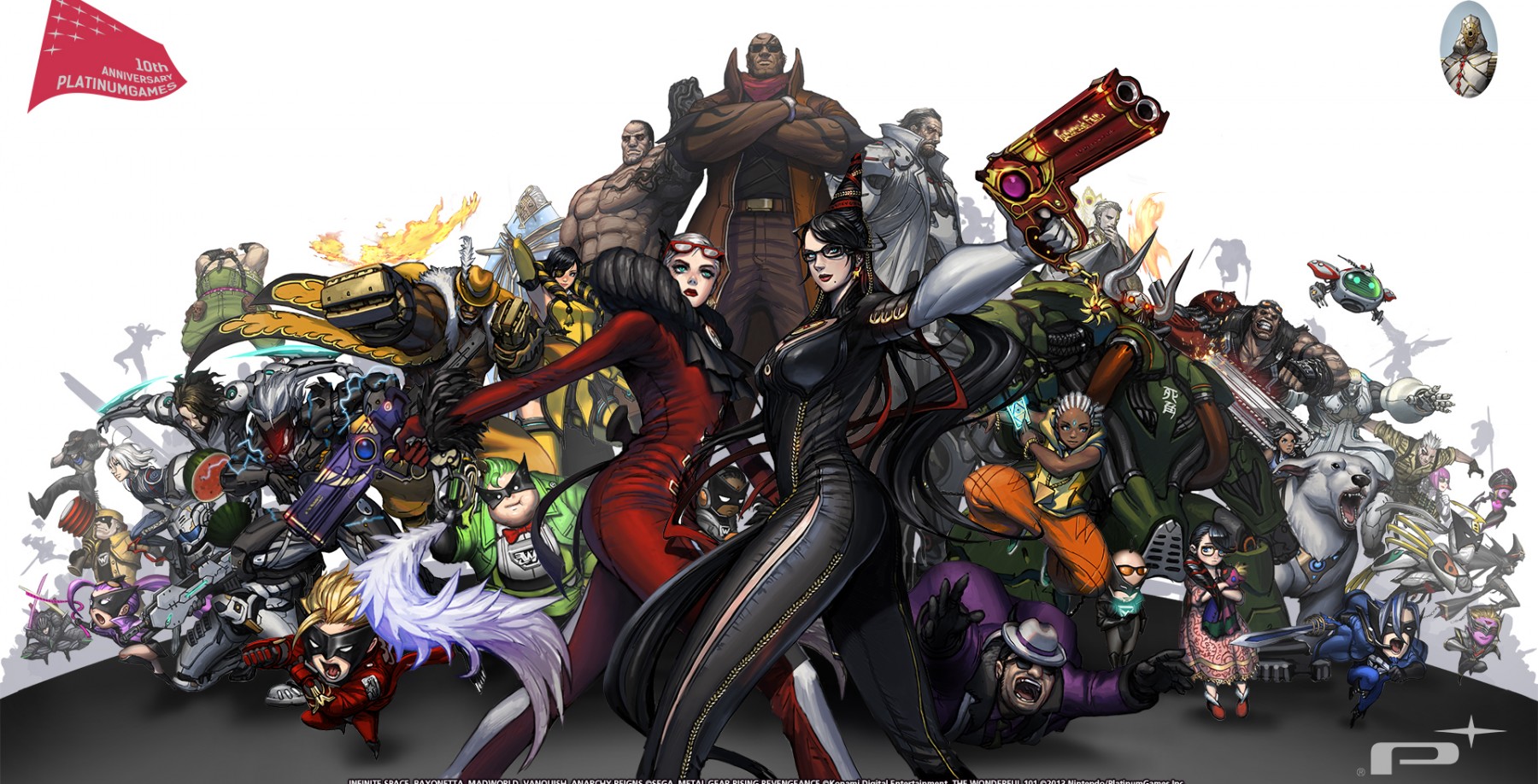 Check Out Our 10th Anniversary Wallpaper Platinumgames Official Blog