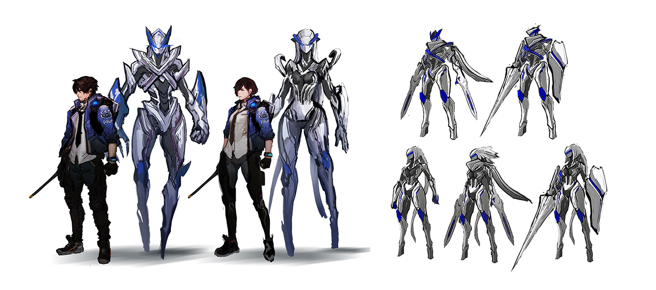 Astral Chain Art Director Shares How They Designed The Legion Family ...